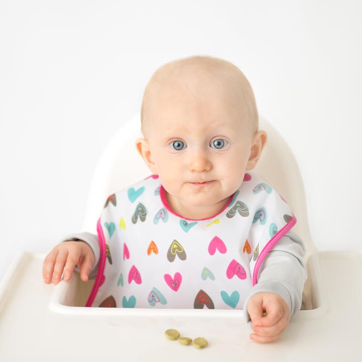 Actual product image Kushies CleanBib without sleeves 3 pack (6 months)