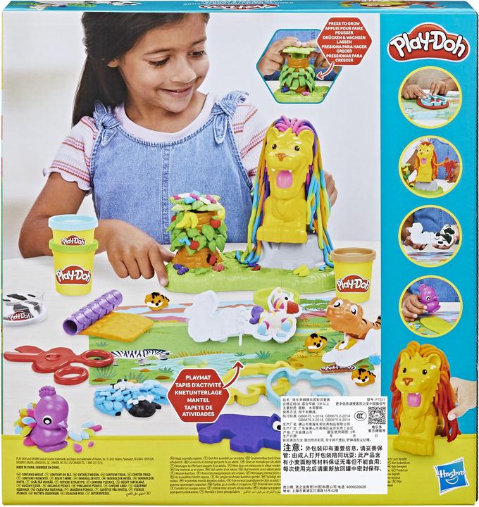 Actual product image Play-Doh Growin' Mane Lion & Friends