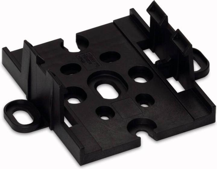 Actual product image Wago 772-260 Mounting plate black for supply/tapping modules