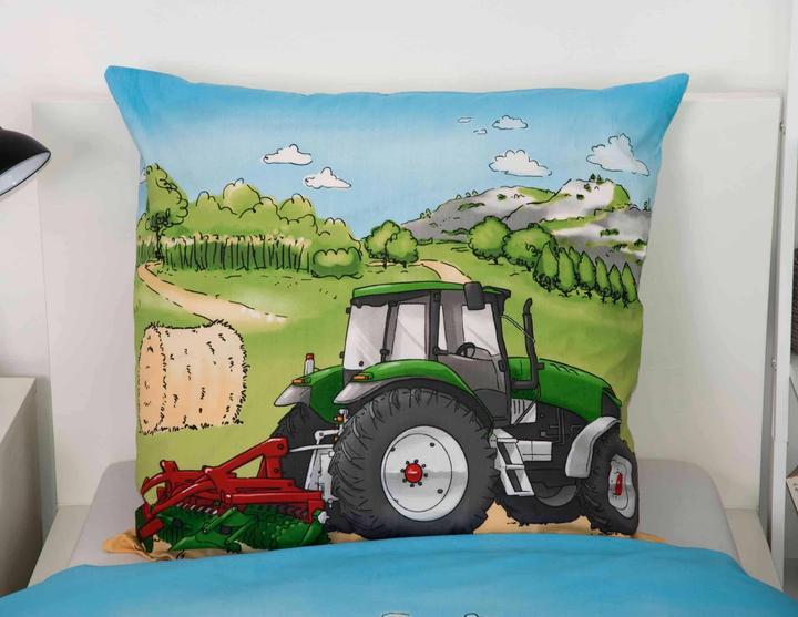 Produktbild Herding Kinder-Wendebettwäsche "Traktor"