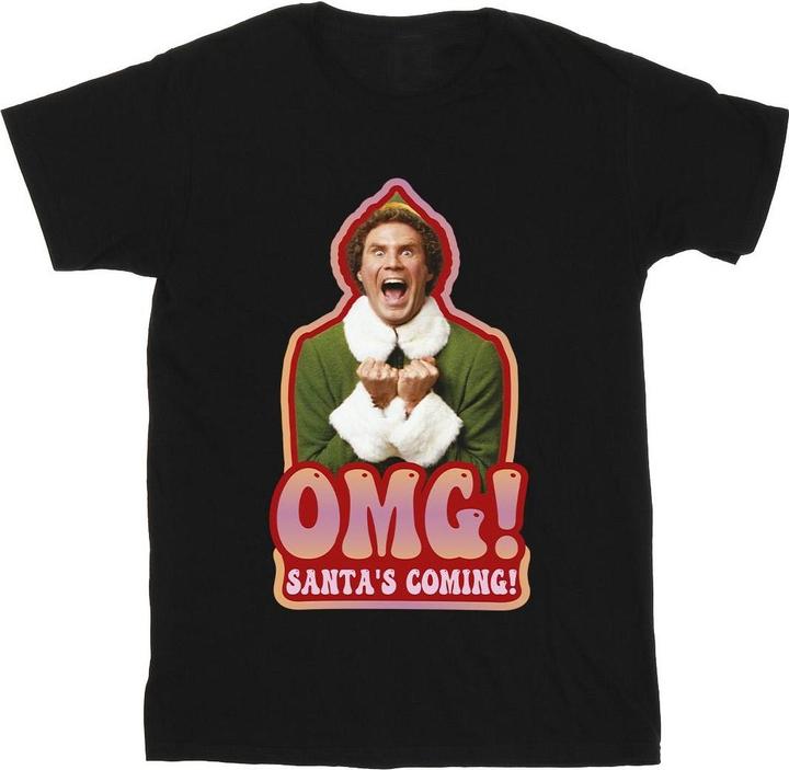 Immagine prodotto Elf Santa's Coming Maglietta Uomo (4XL)