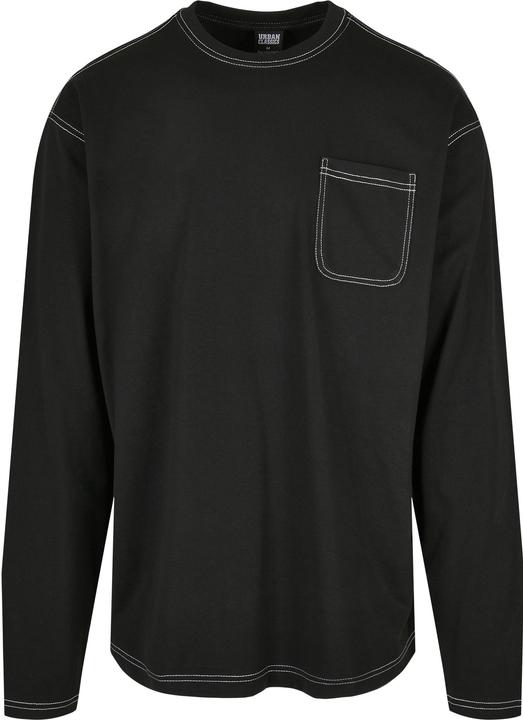 Produktbild Urban Classics Longsleeve Heavy Oversized Contrast Stitch (M)