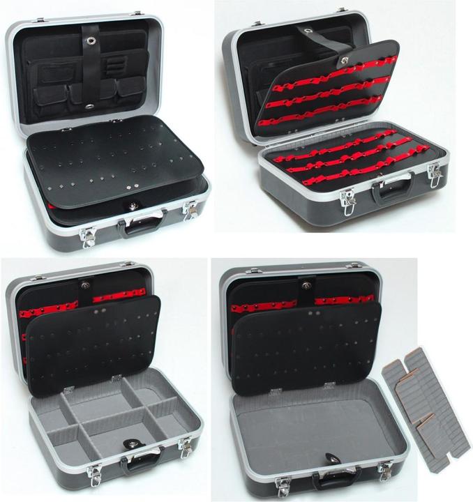 Actual product image Dema Toolbox Trolley Pilot Case ABS black 6+