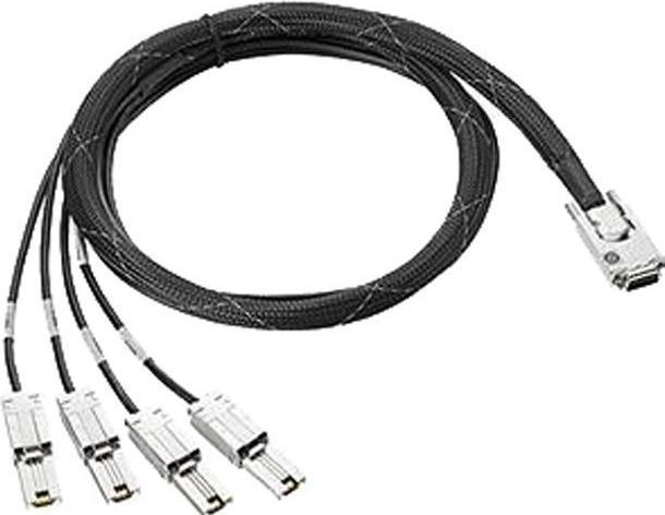 Actual product image HPE External SAS cable SFF-8644 Mini SAS HD (2 m)
