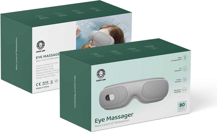 Actual product image Green Lion Eye Massager