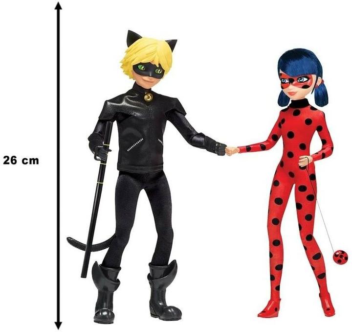 Image du produit Bandai Coccinelle miraculeuse et chat noir