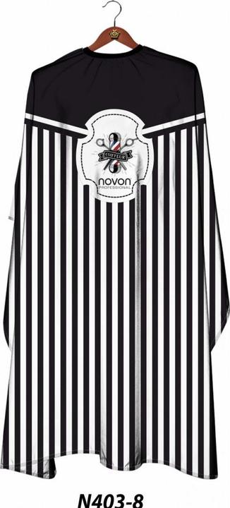 Immagine prodotto Novon Professional Cape Barber Stripes Black/Gold/White - N403 8