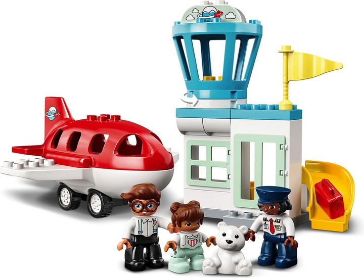 Produktbild LEGO Flugzeug und Flughafen (10961)
