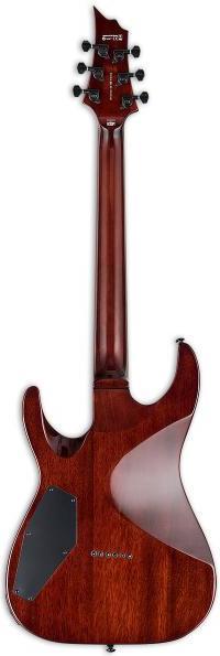 Produktbild ESP LTD H-200FM E-Gitarre Dark Sunburst mit Kabel (E-Gitarre, ESP Designed LH-150B Hals-Tonabnehmer: ESP Designed LH-150N 3-Weg Schalter, LTD Mechaniken LTD Fixed Steg mit Saitenführung durch Korpus 1 Volume Regler / 1 Tone-Regler mit Push-Pull Funktion, Mahagoni Roasted Jatoba)