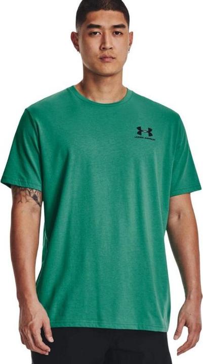 Immagine prodotto Under Armour Maglietta Sportstyle da uomo con petto sinistro SS Verde 1326799 509 (S) (S)