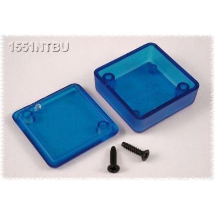 Hammond Universal-Gehäuse (Gehäuse), Elektronikzubehör + Gehäuse, Transparent, Blau