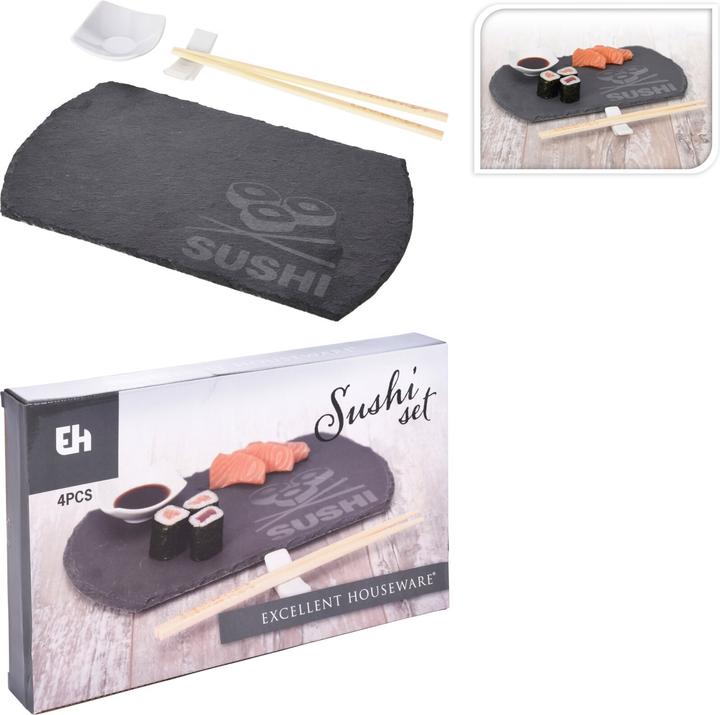 Actual product image Natura Punto Slate sushi plate (4 pcs.)