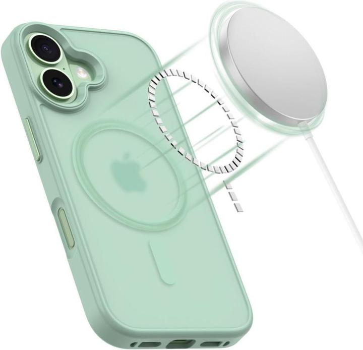 Produktbild Tech-Protect Magmat Magsafe Iphone 17 Matte Sage (Apple iPhone 17)