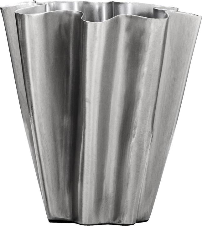 House Doctor Vase, HDFlood, Brushed silver finish (1 x, 3.81 l)