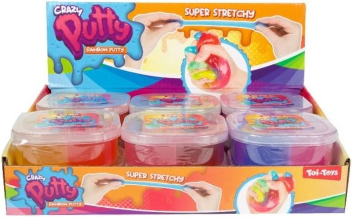 Toi-Toys Lustiger Glitzerknete Quattro