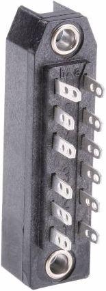 Produktbild Telegärtner Steckverbinder nach DIN 41 622 Kontaktanordnung asymmetrisch Federleiste B 12 a