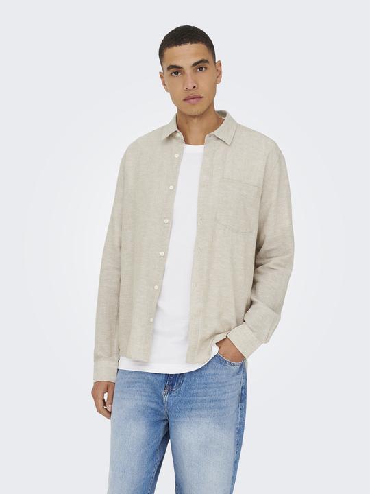 Immagine prodotto Only & Sons Onscaiden Life Reg Ls 1 Pkt Shirt Noos (XXL)