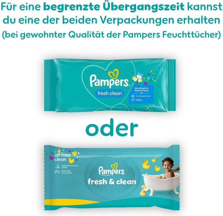 Image du produit Pampers Fresh Clean (15 x 80 pcs)