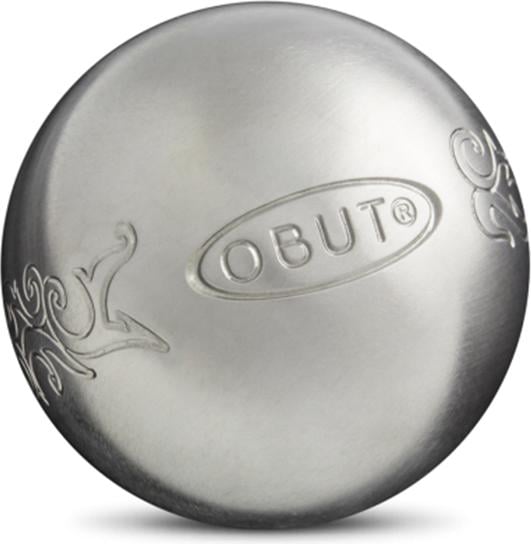 Obut Boules Freizeit Kugeln Inox Big Tatou (3 x, 73 mm)
