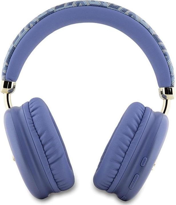 Produktbild Guess słuchawki nauszne Bluetooth GUBHK1GCTCSU fioletowy/purple Gcube Metallic Script Logo (8 h, Kabellos)