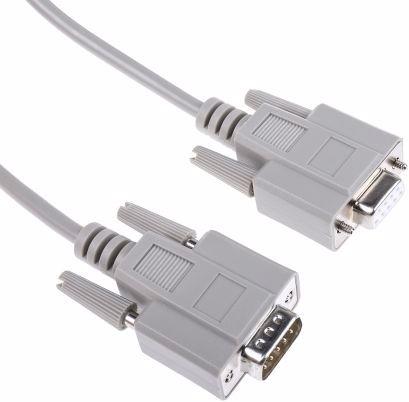 Actual product image Phoenix Contact Serial, parallel connection cable (1x D-SUB female 9pin. (5 m, Parallel (printer))
