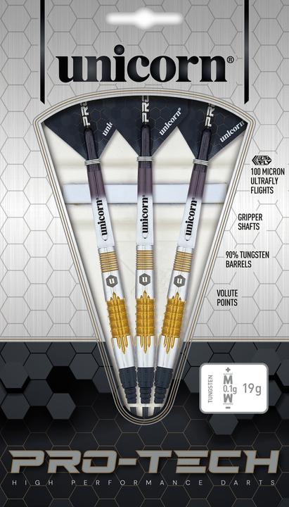 Actual product image Unicorn Pro-Tech Style 1 Soft Darts 1 set (19 g)