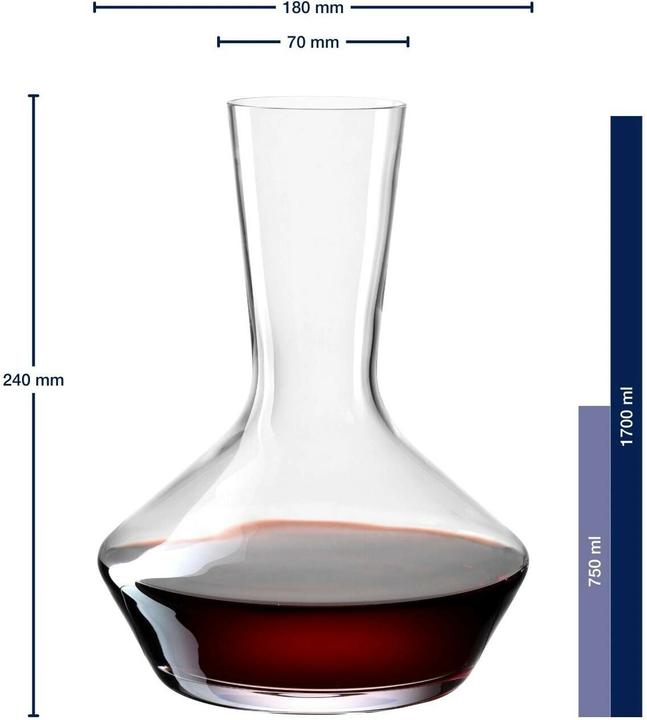 Produktbild Leonardo Dekanter Puccini 0.75 l, Transparent, Produkttyp: Dekanter (0.75 l)