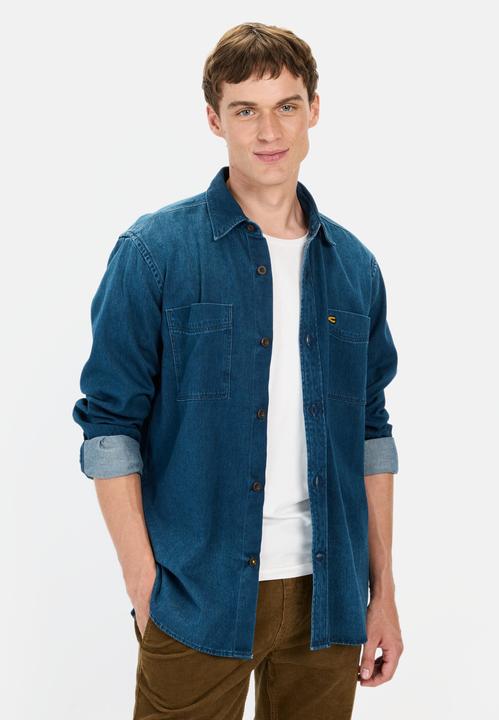 Produktbild Camel Active Langarm Hemd im Regular Fit aus Baumwolle (6XL)