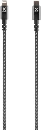 Produktbild Xtorm CX2031, 1 m, Lightning, USB C, Männlich, Männlich, Schwarz (1 m, USB 2.0, 20 W)