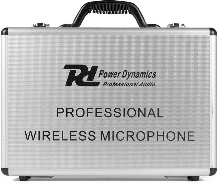 Actual product image Power Dynamics PD522 microfoonsysteem met 2 draadloze UHF microfoons - 2x 100 kanalen