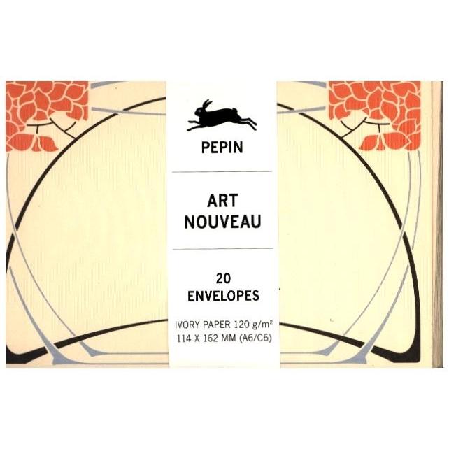 The Pepin Press, Briefumschlag, Roojen:Art Nouveau (20 x)