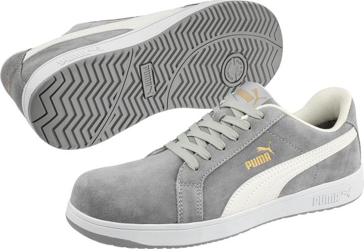 Actual product image Puma Iconic Suede Grey Low S1P (S1P, 44)