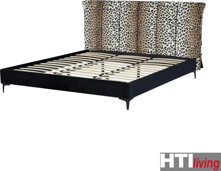 Produktbild HTI-Living Doppelbett 180 x 200 cm Roxbury Leoprint (180 x 200 cm)