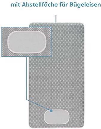 Actual product image Vinel Ironing mat 100x65, gray