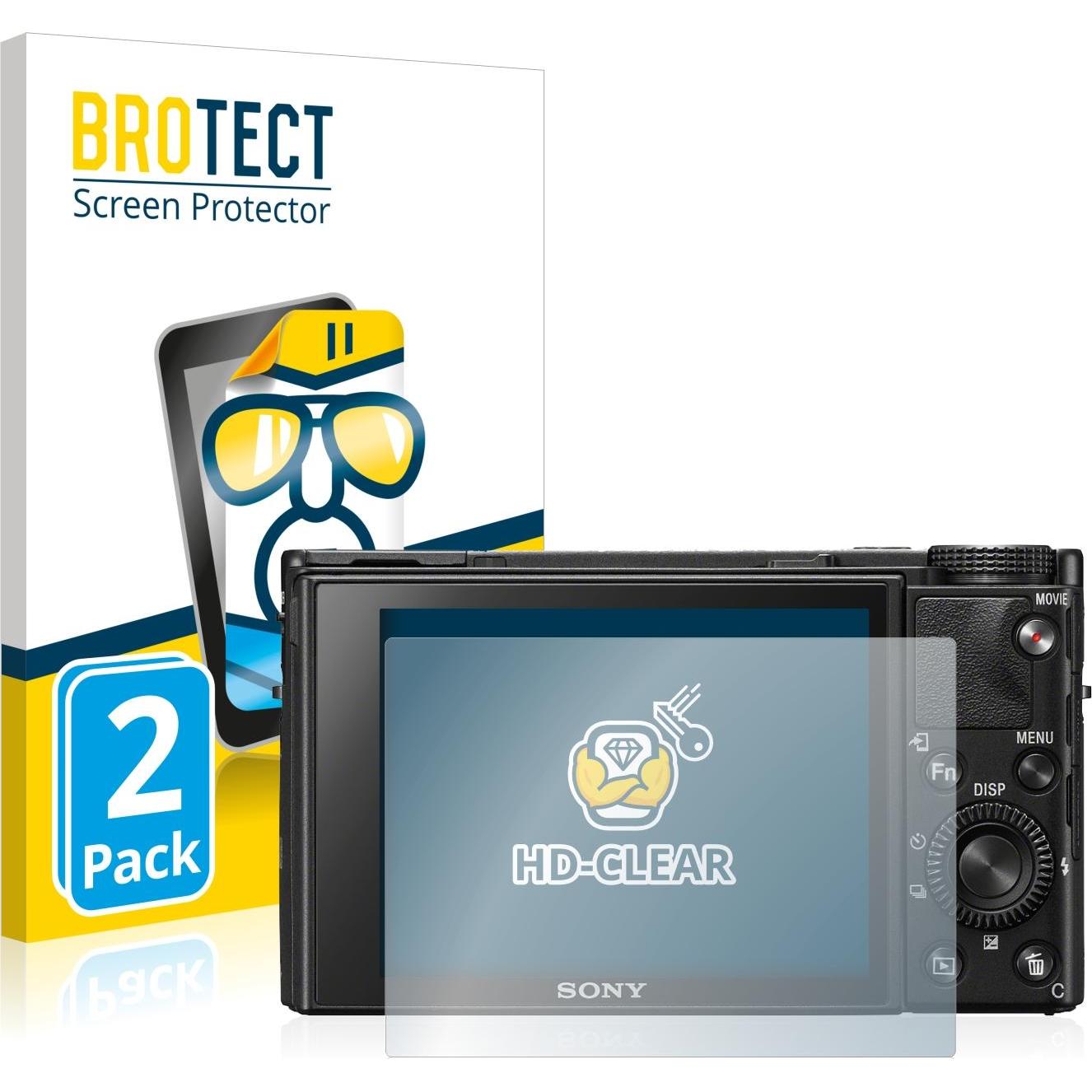 BROTECT Pellicola Trasparente (Pellicola protettiva, Sony Cyber-shot DSC RX100 VII), Custodia fotocamera, Trasparente