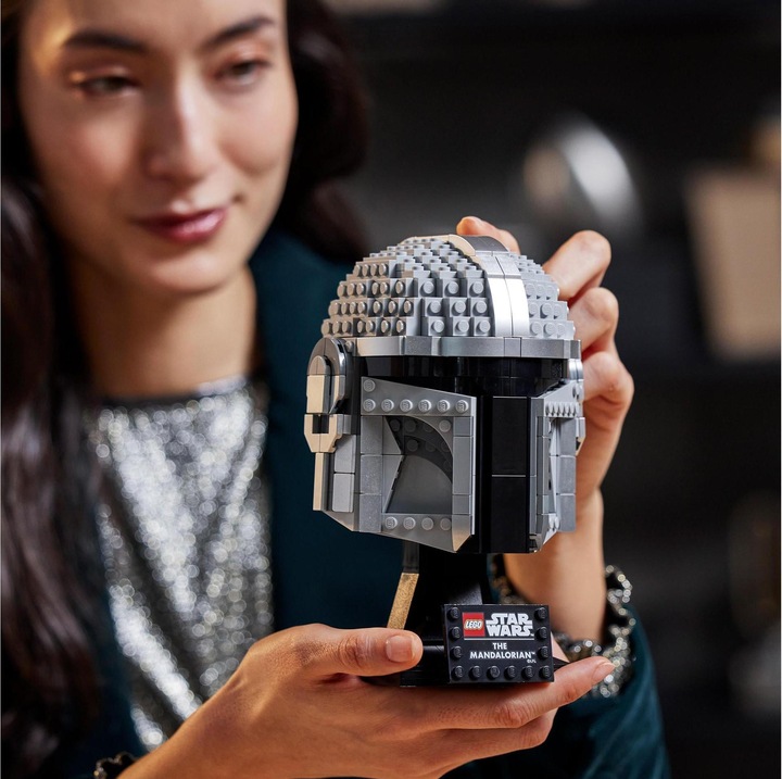 Produktbild LEGO Mandalorianer Helm (75328, LEGO Star Wars)