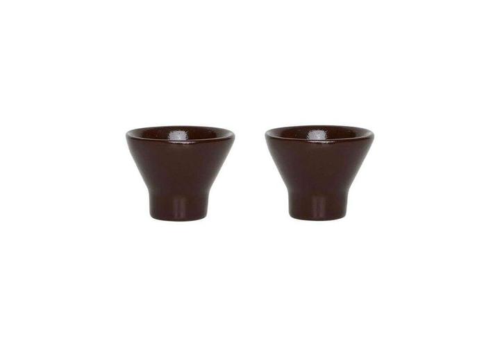 Produktbild OYOY Living Eierbecher Yuka 2 Stück, Braun (2x)