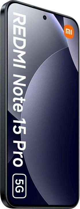 Productafbeelding Xiaomi REDMI Note 15 Pro 5G (512 GB, Black, Zwart, 6.83", Dubbele SIM, 5G)