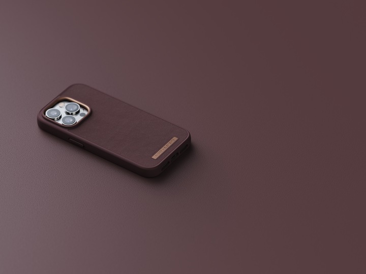 Produktbild Njord Genuine Leather Case Iphone 14 (Apple iPhone 14 Pro)