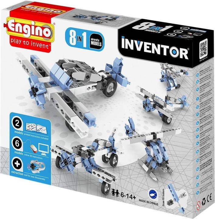 Actual product image Engino Inventor 8 Models Aircrafts