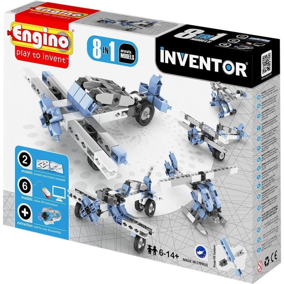 Thumbnail - Engino Inventor 8 Models Aircrafts