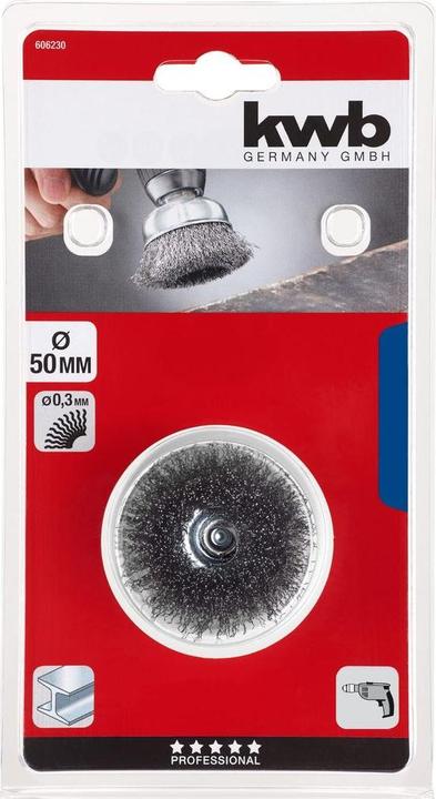 Produktbild kwb Topfbuerste 50Grob (Grob)