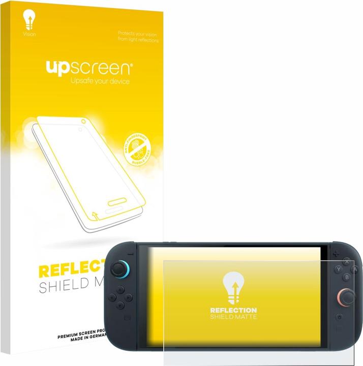 Actual product image upscreen Reflection Shield Protector Matte (Switch 2)