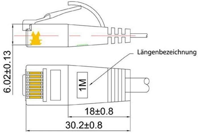 Productafbeelding Wirewin Netwerkkabel (UTP, CAT6, 15 m)