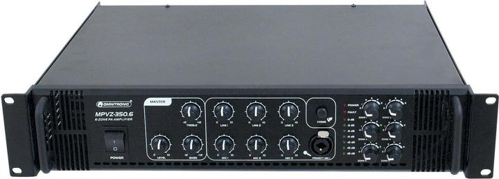 Actual product image Omnitronic MPVZ350.6 Mixing amplifier (Tube preamplifier)