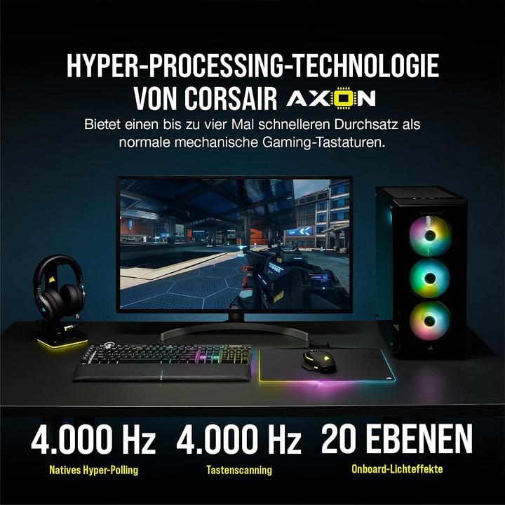 Image du produit Corsair K100 (Allemagne, Filaire)