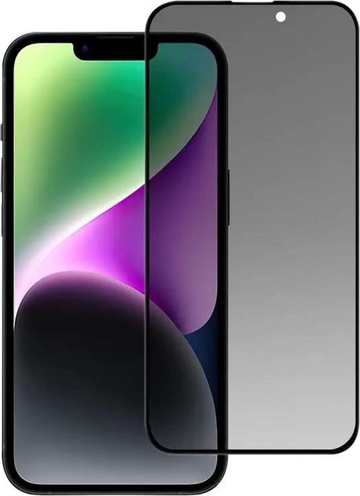 Weilis Privacy screen protector in tempered glass for iPhone 17 Air (Apple iPhone 17 Pro)