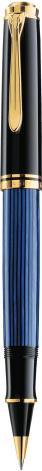 Produktbild Pelikan Tintenroller R800 Schwarz-Blau Etui (Schwarz-Blau-Gold, 1 x)