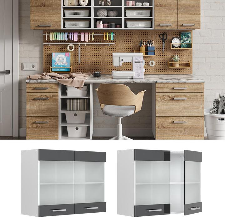 Image du produit Vicco Hängeschrank R-Line (80 x 60 x 31 cm)