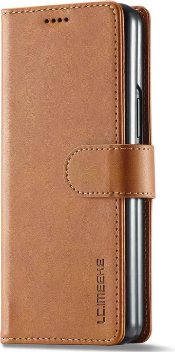 Produktbild Cover-Discount Galaxy Z Fold4 5G - Leder Etui Hülle beige (Samsung Galaxy Z Fold4)